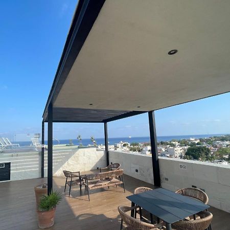 Brand New Condo With Rooftop Pool 科苏梅尔 外观 照片