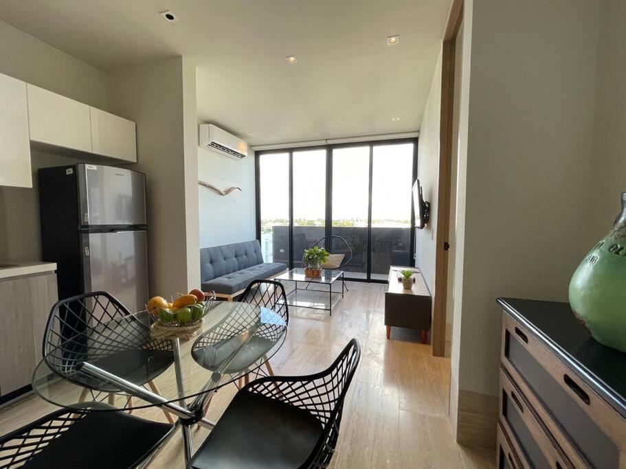 Brand New Condo With Rooftop Pool 科苏梅尔 外观 照片