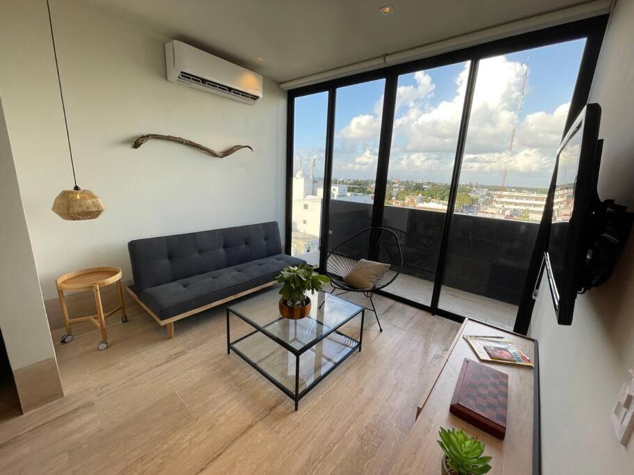 Brand New Condo With Rooftop Pool 科苏梅尔 外观 照片
