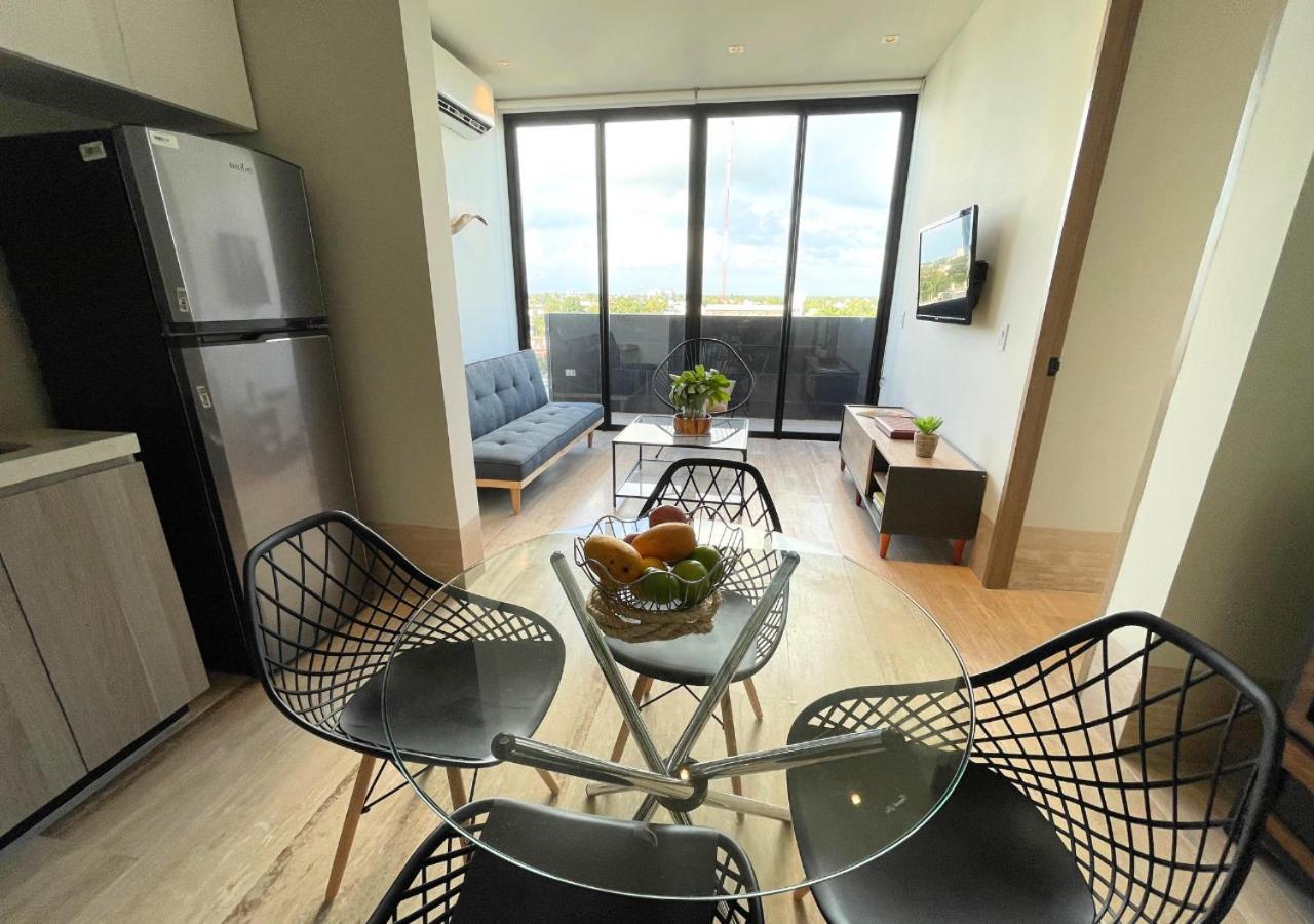 Brand New Condo With Rooftop Pool 科苏梅尔 外观 照片