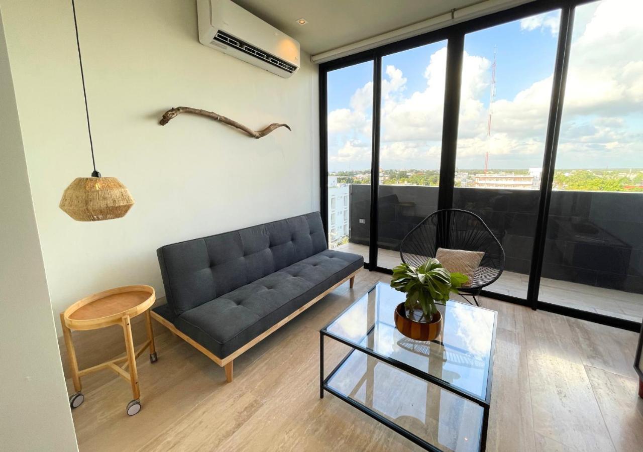 Brand New Condo With Rooftop Pool 科苏梅尔 外观 照片