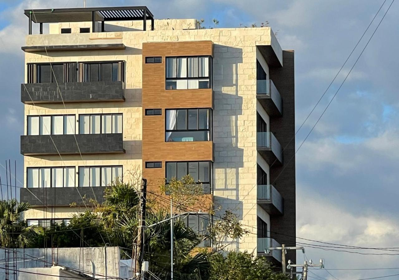 Brand New Condo With Rooftop Pool 科苏梅尔 外观 照片