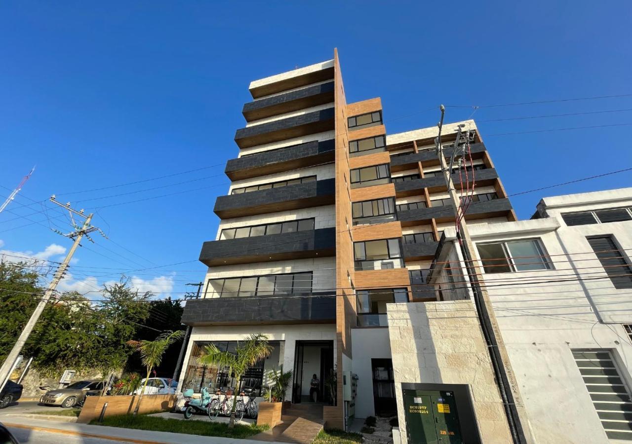 Brand New Condo With Rooftop Pool 科苏梅尔 外观 照片