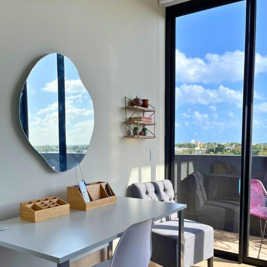 Brand New Condo With Rooftop Pool 科苏梅尔 外观 照片