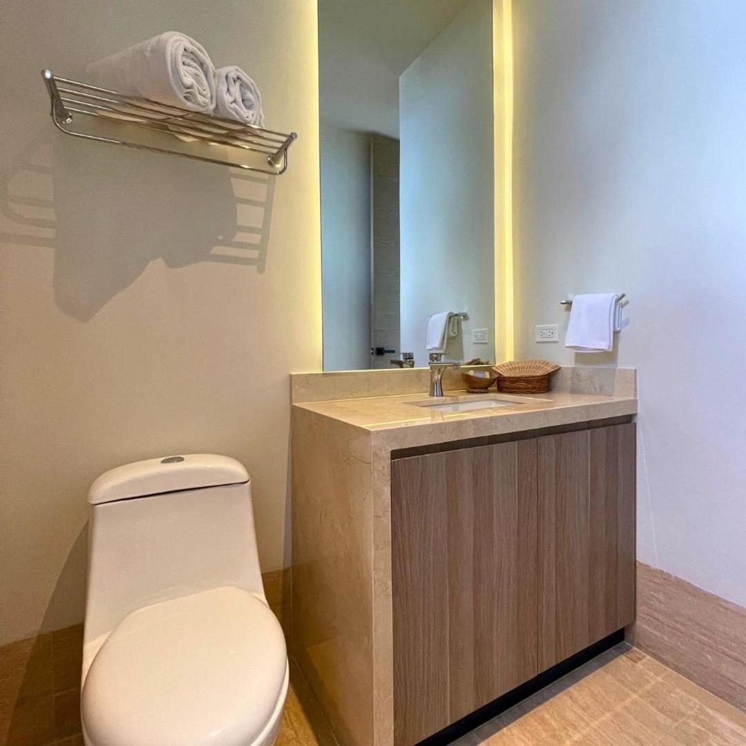 Brand New Condo With Rooftop Pool 科苏梅尔 外观 照片